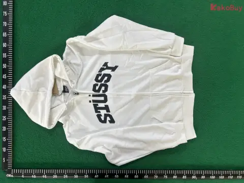 Stussy Logo Navy Hoodie -4