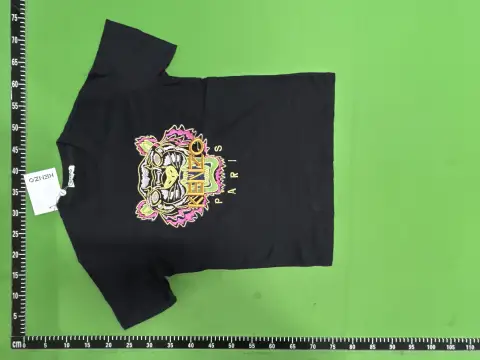 Kenzo Tiger Logo Black T-Shirt 2