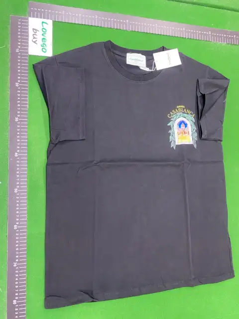 Casablanca Artwork Black T-Shirt -6