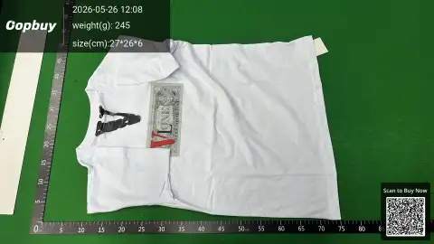 Louis Vuitton V Logo White T-Shirt -5
