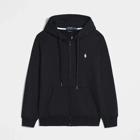 Ralph Lauren Black Zip Hoodie