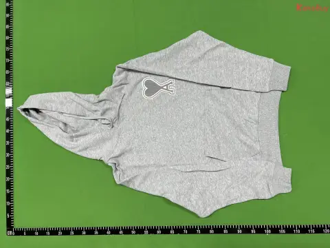 Ami Heart Logo Gray Hoodie -2