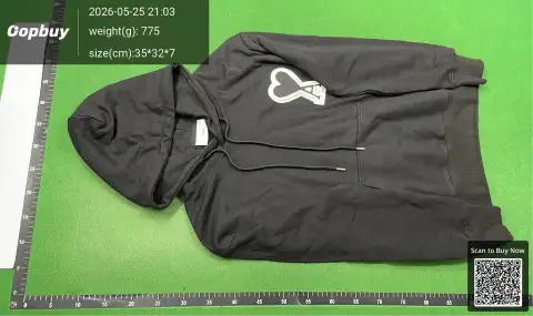 Ami Heart Logo Gray Hoodie -6