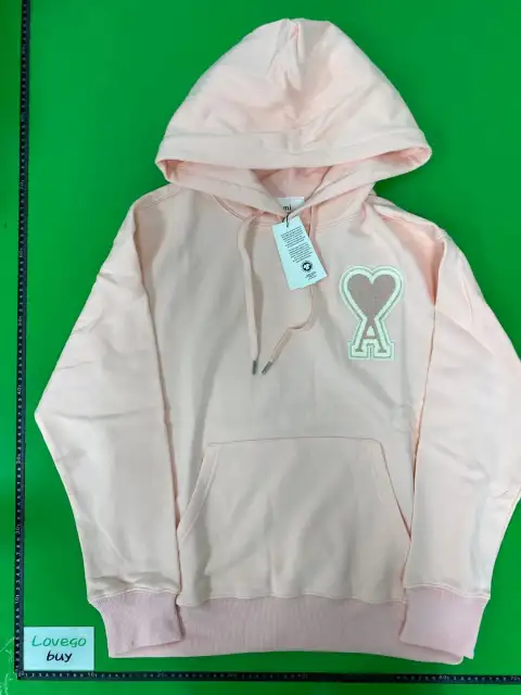 Ami Heart Logo Gray Hoodie -5