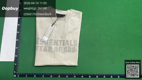 Essentials Fear of God Yellow T-Shirt -5
