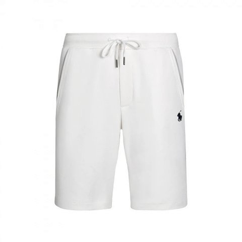 Ralph Lauren White Sweat Short