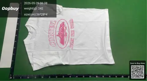 Graphic Logo White T-Shirt 4