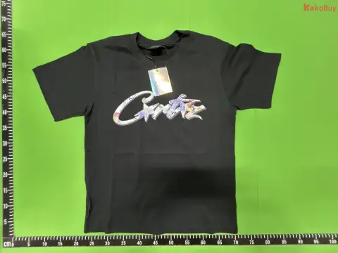 Corteiz Logo Black T-Shirt 3