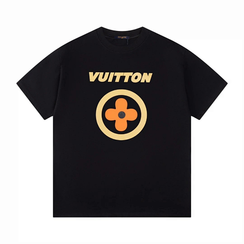 Louis Vuitton Flower Logo Blac