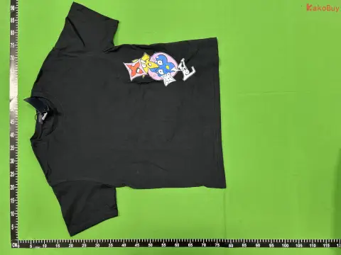Louis Vuitton Flower Logo Black T-Shirt -5