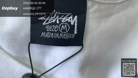 Stussy World Tour White T-Shirt 4