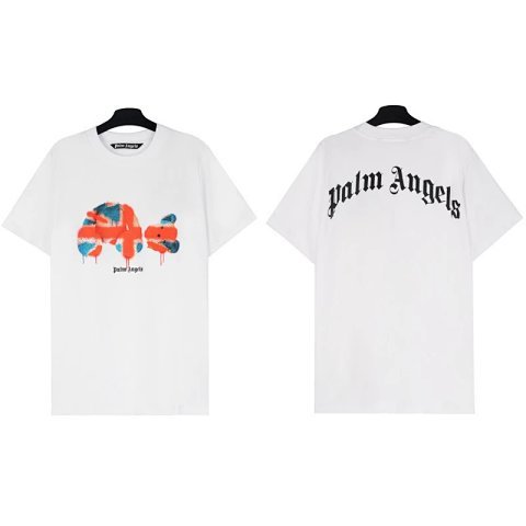 Palm Angels Butterfly White T-