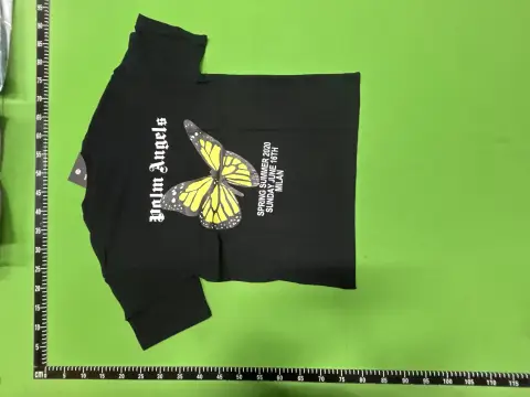 Palm Angels Butterfly White T-Shirt 2