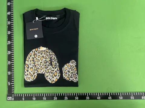 Palm Angels Butterfly White T-Shirt 5