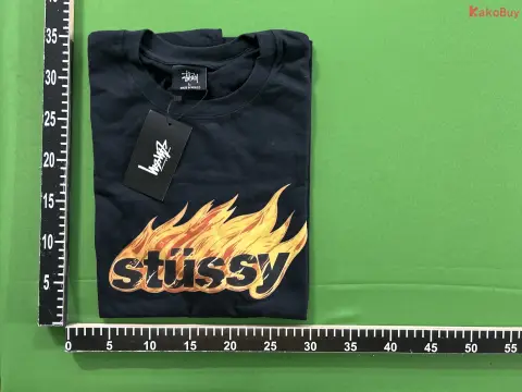 Stussy Statue Graphic Black T-Shirt 3
