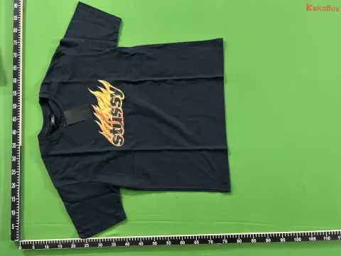 Stussy Statue Graphic Black T-Shirt 4
