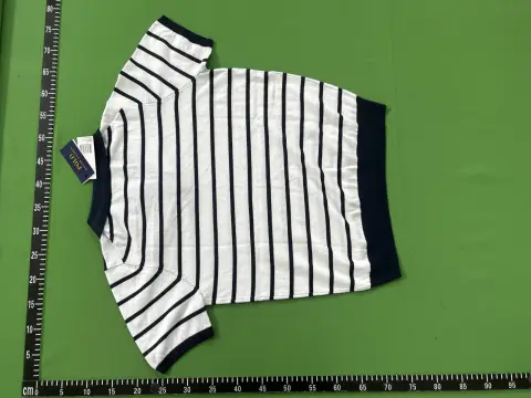 Ralph Lauren White Knit Polo Shirt -3