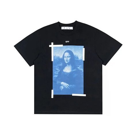 Off-White Mona Lisa Black T-Sh