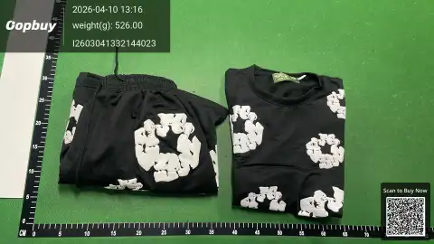 Denim Tears Floral Gray T-Shirt 6