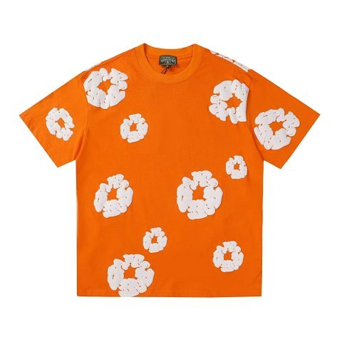 Denim Tears Floral Orange T-Sh