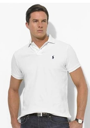 Ralph Lauren Classic White Pol