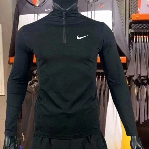 Nike Black Quarter Zip Sports 