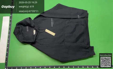 Essentials Sage Green Hoodie -3