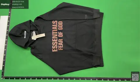 Essentials Sage Green Hoodie -6