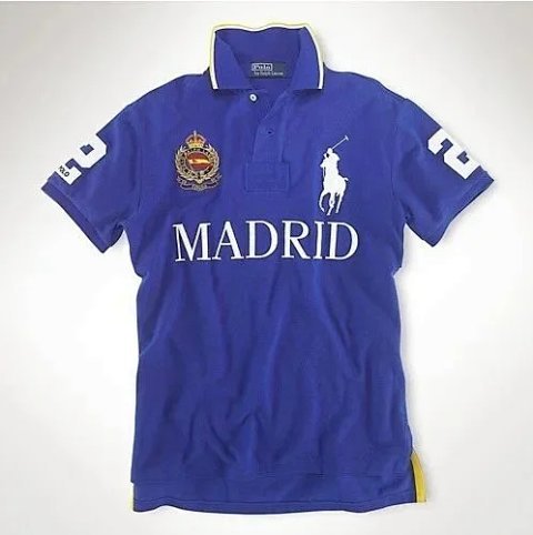 Ralph Lauren Madrid Blue Polo 