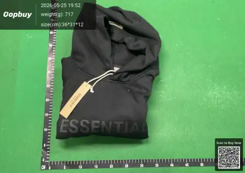 Essentials Logo Pullover Hoodie -2