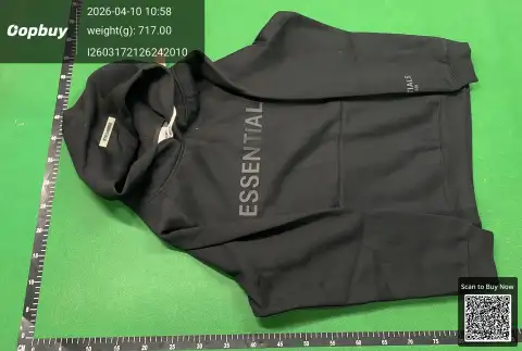 Essentials Logo Pullover Hoodie -4