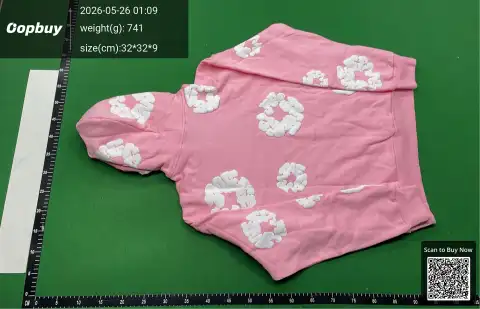 Denim Tears Floral Hoodie Set -4