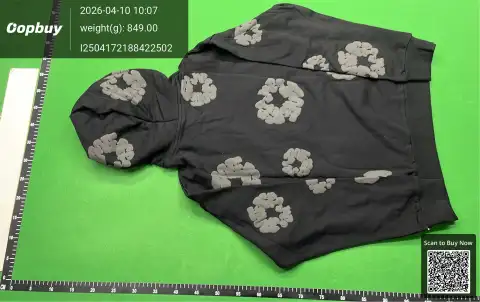 Denim Tears Floral Hoodie Set -5