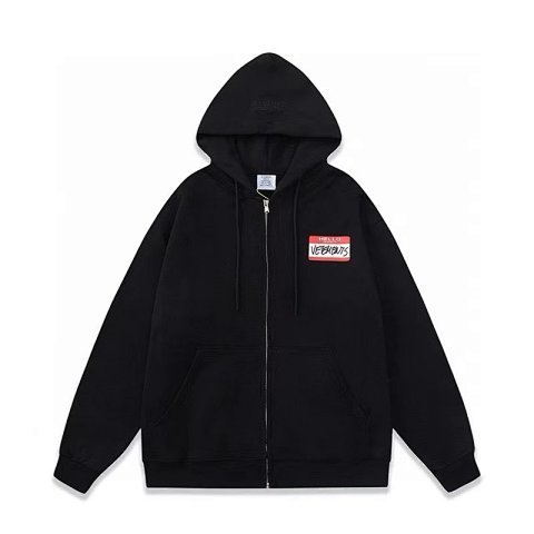 Represent Logo Zip-Up Hoodie