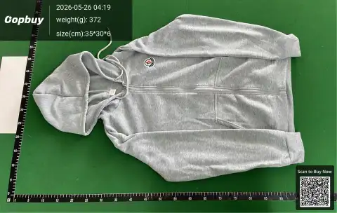 Moncler Logo Zip-Up Hoodie -5