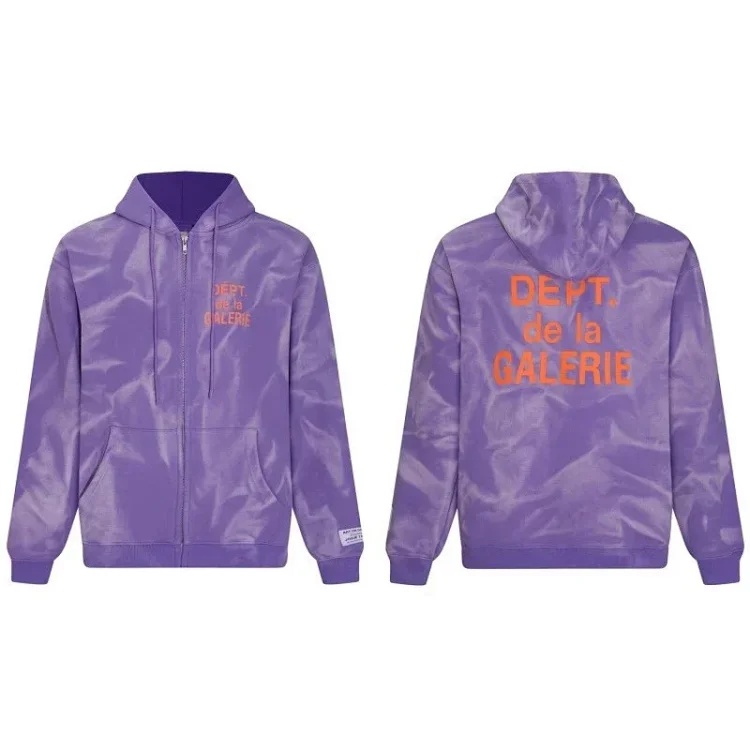 Gallery Dept Classic Zip-Up Hoodie -3