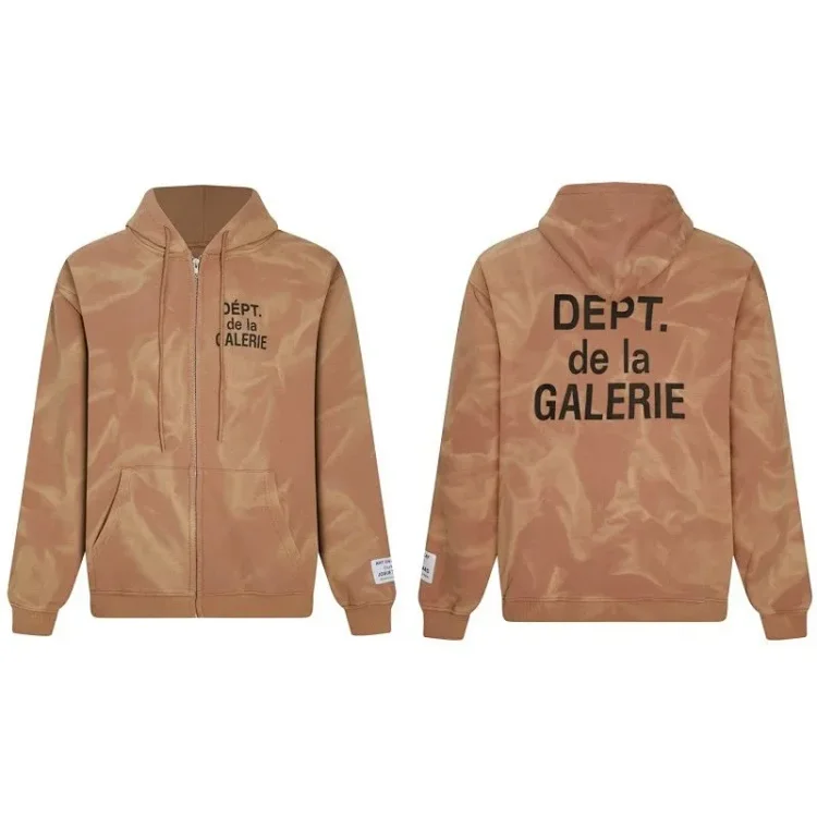 Gallery Dept Classic Zip-Up Hoodie -4
