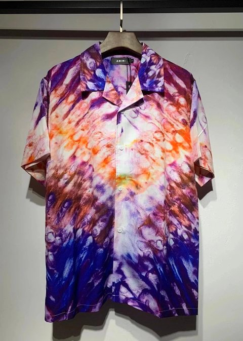 Tie-Dye Short Sleeve Shirt