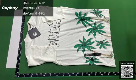 Palm Angels Flame Graphic T-Shirt -5