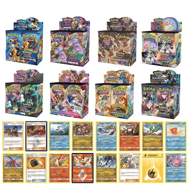 Pokemon 324-Card Booster Colle