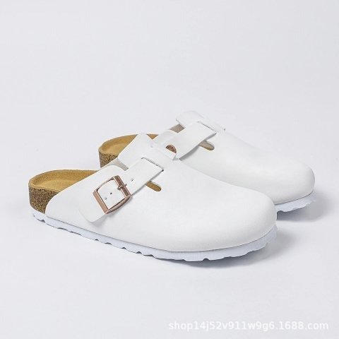 Premium Leather Boston Clogs