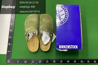 Unisex Leather Cork Clogs -3
