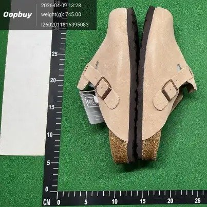 Unisex Leather Cork Clogs -6