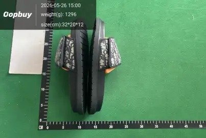 Premium Monogram Strap Slides -3