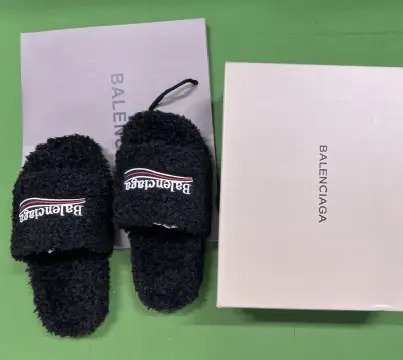 Premium Furry Slip-On Shoes -4