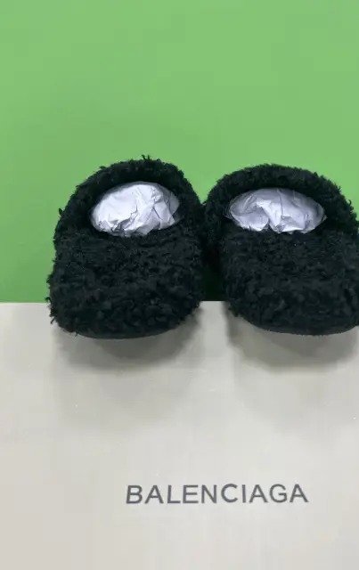 Premium Furry Slip-On Shoes -6