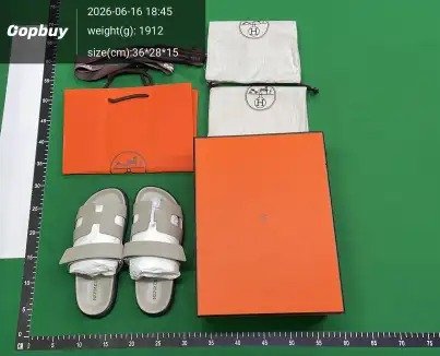 Handmade Leather Slide Sandals -3