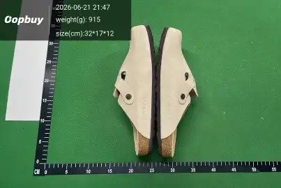 Unisex Thick-Sole Cork Clogs -4