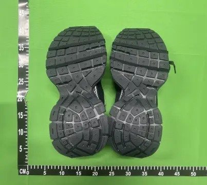 Distressed 3XL Mesh Mule Sandals -5
