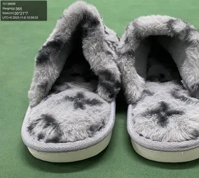 Fashion Furry Slides -5